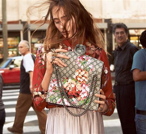 gucci clothing advertisement|Gucci handbag advertisements.